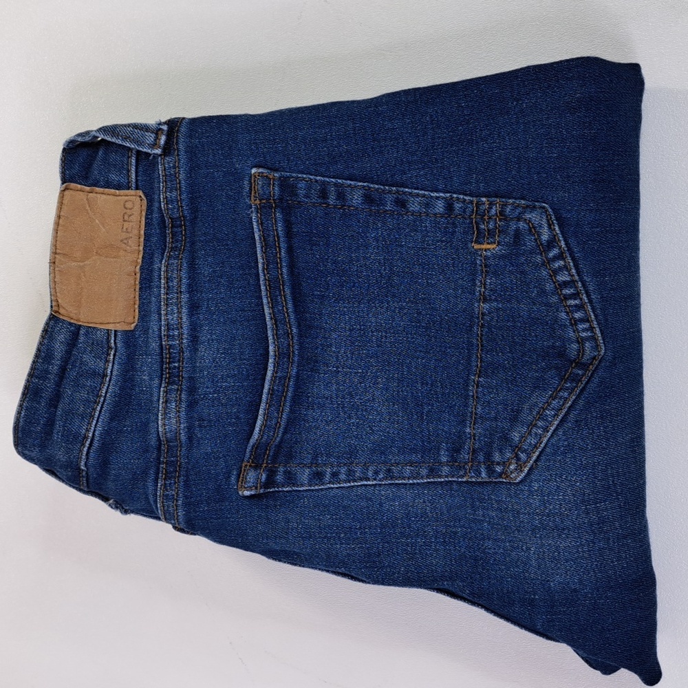 Aeropostale Men's Straight Leg Blue Jeans Size 29/32 - Picture 9 of 17